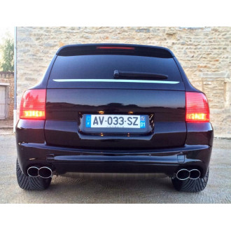 Porsche CAYENNE I - LISTWA CHROM na Klapę SZYBĘ