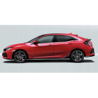 Honda Civic X HB Listwy CHROM drzwi BOCZNE Okienne