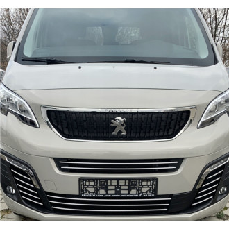 Peugeot EXPERT - Listwy CHROM GRILL Zderzak Atrapa