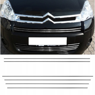 PEUGEOT PARTNER II B9 LISTWY CHROM GRILL na Atrapę