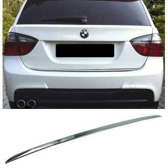 BMW 3 E91 Kombi - CHROME Rear Strip Trunk Tuning Lid 3M Boot