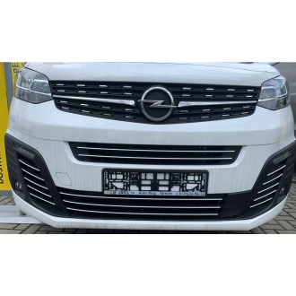 Opel VIVARO - Listwy CHROM GRILL atrapa zderzak