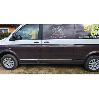 VW Caravelle Multivan T5 Listwy CHROM Boczne LONG