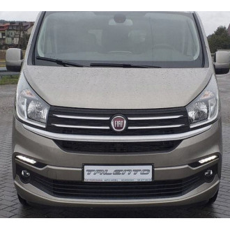 Fiat Talento - Listwy CHROM na GRILL atrapa