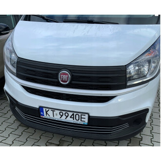 FIAT TALENTO - Listwy CHROM Grill Zderzak Atrapa