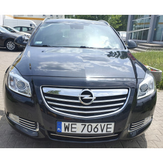 OPEL INSIGNIA - Listwy CHROM GRILL Zderzak Atrapa