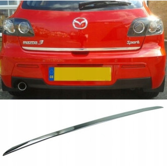 MAZDA 3 I HB 03-09 - LISTWA CHROM KLAPA Chromowana