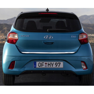 Hyundai i10 3 III 2019+ LISTWA CHROM na Klapę