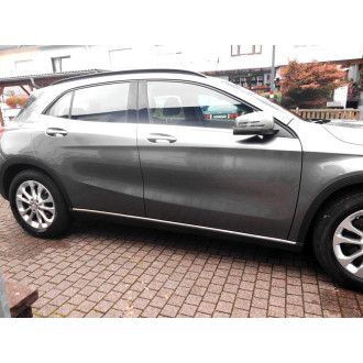 Mercedes GLA - Listwy CHROM Boczne Drzwi Ochronne