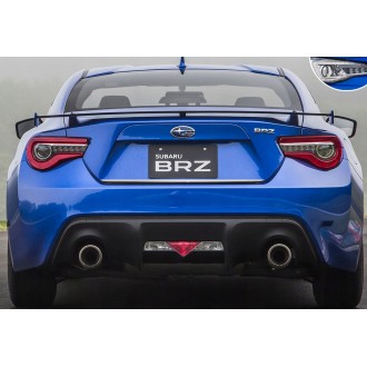 Subaru BRZ Coupe - CHROME Rear Strip Trunk Tuning Lid 3M...