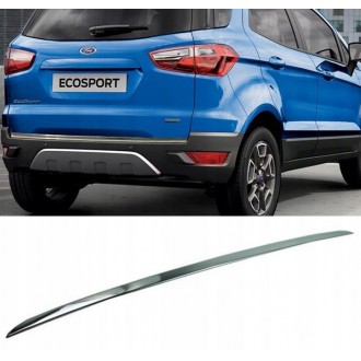 FORD Ecosport - CHROME Rear Strip Trunk Tuning Lid 3M Boot