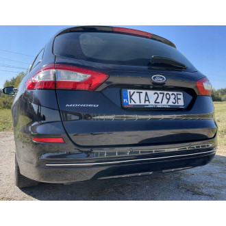 Ford Mondeo Mk5 V Listwa CHROM na zderzak tył