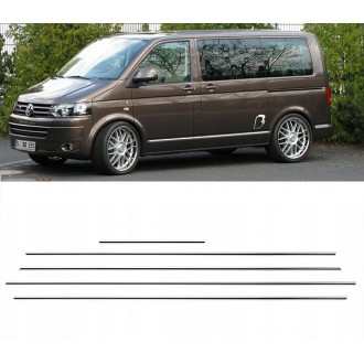 VW Caravelle Multivan T5 - Chrom Zierleisten Türleisten