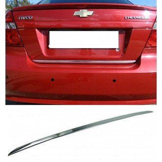 Chevrolet AVEO II Sedan - CHROME Rear Strip Trunk Tuning...