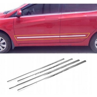 Skoda SUPERB III HB - Chrome side door trim