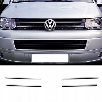 VW T5 Serie 2 09-15 - Chrome Grille Kit 3M Tuning