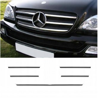 Mercedes ML W163 - Chrome Grille Kit 3M Tuning