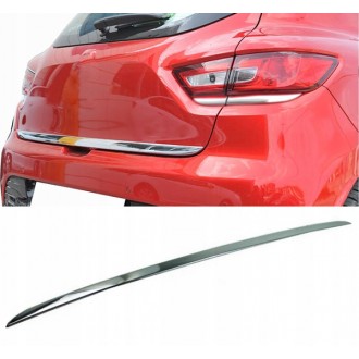 Renault CLIO IV HB - CHROME Rear Strip Trunk Tuning Lid...