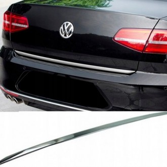 BMW 6 F13 Coupe - CHROME Rear Strip Trunk Tuning Lid 3M Boot